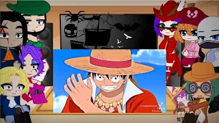 👒 Revolutionary Army   Bellamy's Pirate Crew react to Luffy 👒 Gacha 👒 OnePiece react Compilation