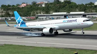 St Maarten Princess Juliana arrivals & departures SXM Planespotting in 4K, All locations *BEST BITS*