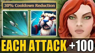 Tag Team [Each Attack +100] & Focus Fire [Insane Attack Speed] Dota 2 Ability Draft