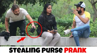 Stealing Girl's Purse With A Twist Prank Part 3 - Epic Reactions 😂😂