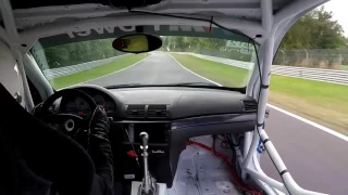 NÜRBURGRING Onboard Race car loses door at 280 kph