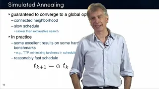 Discrete Optimization || iterated location search metropolis heuristic simulated annealing