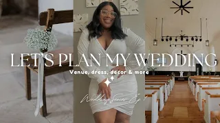 Let’s Plan My Wedding! Venue, Dress, Decor & More! | Wedding Planning Ep. 1 💍