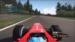 F1 2013 | Huge Crash & Crazy 3 Lap Race!