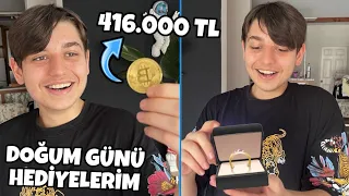 DOĞUM GÜNÜ HEDİYELERİMİ AÇTIM! - bitcoin, evlenme teklifi, airpods 😳