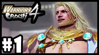 Warriors Orochi 4 - Walkthrough - Part 1 - Entering a Strange World (PS4 HD) [1080p60FPS]