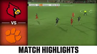 Louisville vs. Clemson ACC Men's Soccer Highlights (2023)