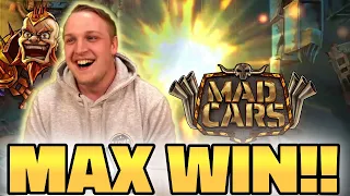 🔥CASINODADDY'S EXCITING BIG WIN ON MAD CARS (Push Gaming) SLOT🔥