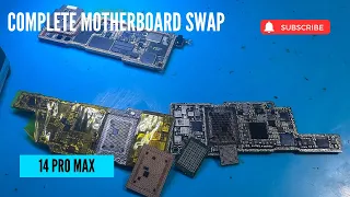 iPhone 14 Pro Max Motherboard Swap - Hard Drop Total Damage - Repair AP and RF board