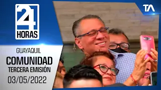 Noticias Guayaquil: Noticiero 24 Horas 28/04/2022 (De la Comunidad – Tercera Emisión)