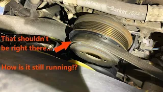 04 Ford Explorer Harmonic Balancer Issues/Repair -Squeaky Belts!