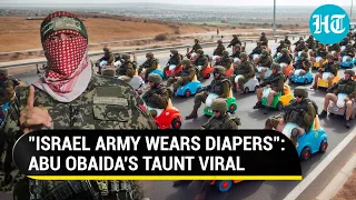 Hamas' Abu Obaida Taunts 'Israeli Diaper Army'; Netizens Join In As Gaza War Rages On | Viral