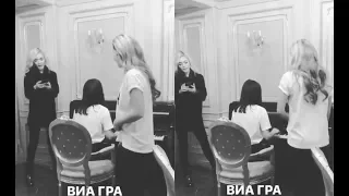 ВИА Гра - Backstage концерта "Все звёзды в Новый год"