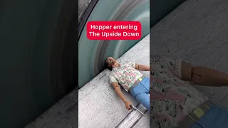 Hopper entering The Upside Down