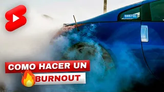 Como hacer un burnout #short