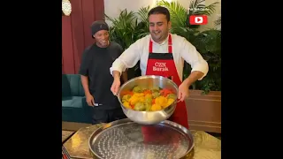 Celebrity Chef Burak With Ronaldinho