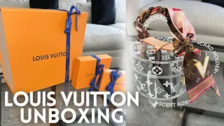 Louis Vuitton Scott Box, Minimalle Bandeau, & Armagnac Card Holder Unboxing | How to Tie Bandeau