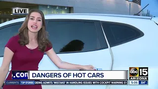 Arizona mother arrested after leaving baby in hot car