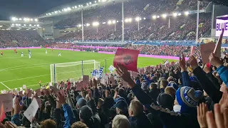 EVERTON FAN'S PROTEST PREMIER LEAGUE CORRUPTION Inside Goodison Park | Everton V Manchester United