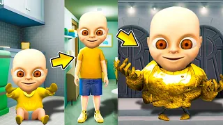 BABY Boris VS Ice Scream ROD VS Baby In Yellow | Playing as BABY!