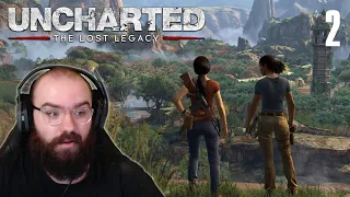 Token Collecting & Exploring The Western Ghats - Uncharted: Lost Legacy | Blind Playthrough [Part 2]