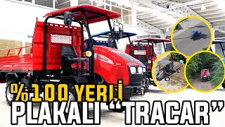 3 Aracın Yaptığını Yapabilen Tek Araç "TRACAR" / %100 YERLİ PLAKALI