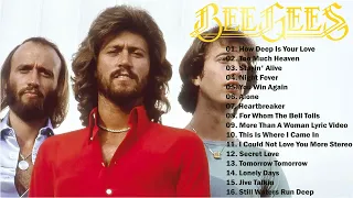 BEE GEES  Greatest Hits Full Album 2024 🎶 Best Songs Of BEE GEES 🎸