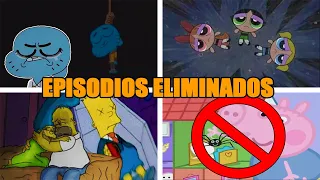 10 Episodios Eliminados de Caricaturas que NO eran para Niños