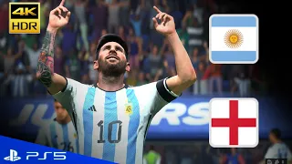 Argentina vs England Highlights 2024 PS5™ FC 24 @M10TVsports