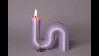 Melted Candle Timelapse