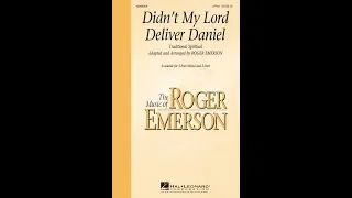 Didn't My Lord Deliver Daniel (2-Part Choir) - Arranged by Roger Emerson