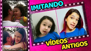 RECRIANDO MEUS VÍDEOS ANTIGOS COM MINHA FAMÍLIA | Luluca