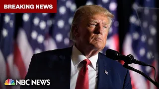 Watch: Trump surrenders to authorities in Georgia | NBC News