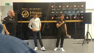 Haas Family Day 2019 - Grosjean & Fittipaldi Q&A