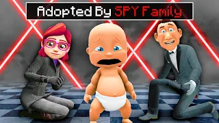 Baby Adopted by SECRET Spy Family in GTA 5
