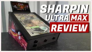 Digitaler Pinball Flipperautomat & Retro-Konsole - Sharpin Ultra Max