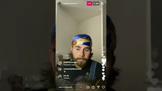 Sam Tompkins IG live | July 13