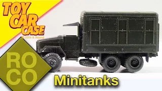 ROCO Minitanks WWII US M 220 GMC 2 5T Maintenance Truck Toy Car Case