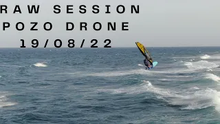 Drone Windsurf Pozo Izquierdo Raw Footage- 19th of August 2022