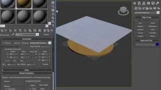 3D Max Моделирование скатерти (Cloth Reactor)