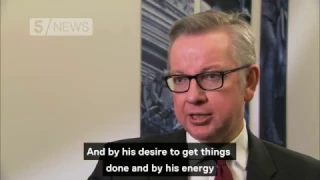 Gove on Trump: "I was struck by his sheer force of nature"