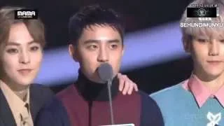 151202 MAMA 2015 EXO AWARD - Best Male Group + Album of The Year