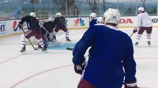 Colorado Avalanche Mic'd Up for practice at Lake Tahoe