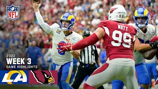 Los Angeles Rams vs. Arizona Cardinals | 2022 Week 3 Highlights