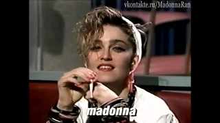 Madonna - On the Set of "Borderline"