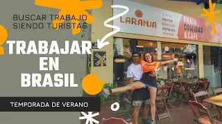 TRABAJAR EN BRASIL 🇧🇷 SIENDO  TURISTA ARGENTINO 🇦🇷 TEMPORADA EN LA PLAYA 🌊