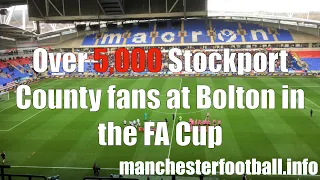 Fans react to - Bolton Wanderers 2, Stockport County 2 - FA Cup 1st Round - Sunday November 7 2021