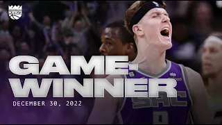 Huerter seals the win with 3 from 30-FEET vs Utah Jazz | 12.30.22