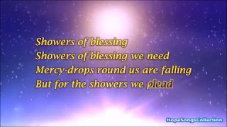 Showers Of Blessing We Need   with lyrics FAITH IN GOD