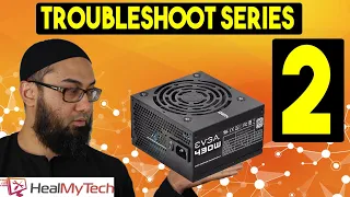 How To Troubleshoot A PC Power Supply - Pt 2 How To Test A PSU - Computer Not Turning On